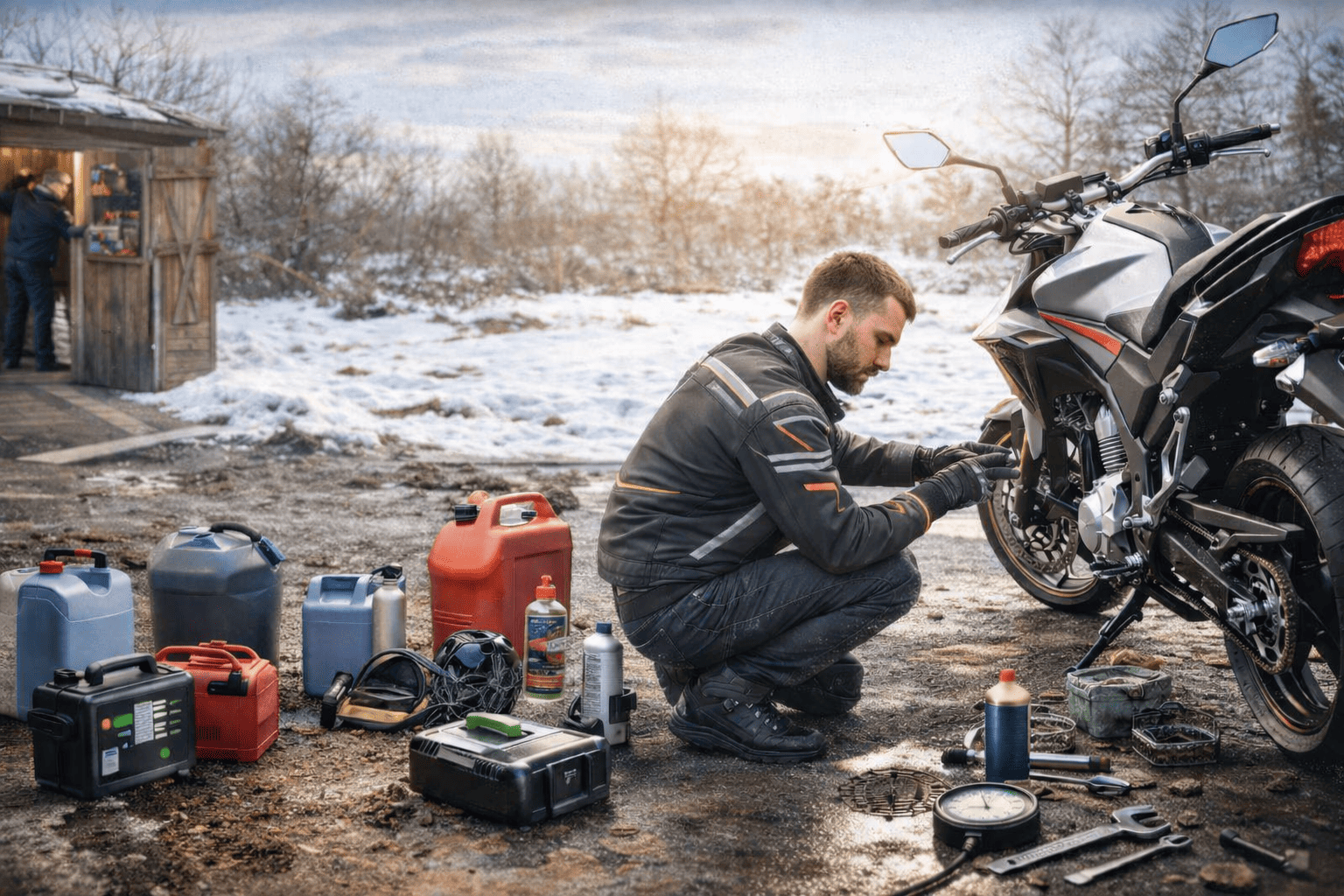 Подготовка мотоцикла к сезону после зимы: чек-лист без лишних движений