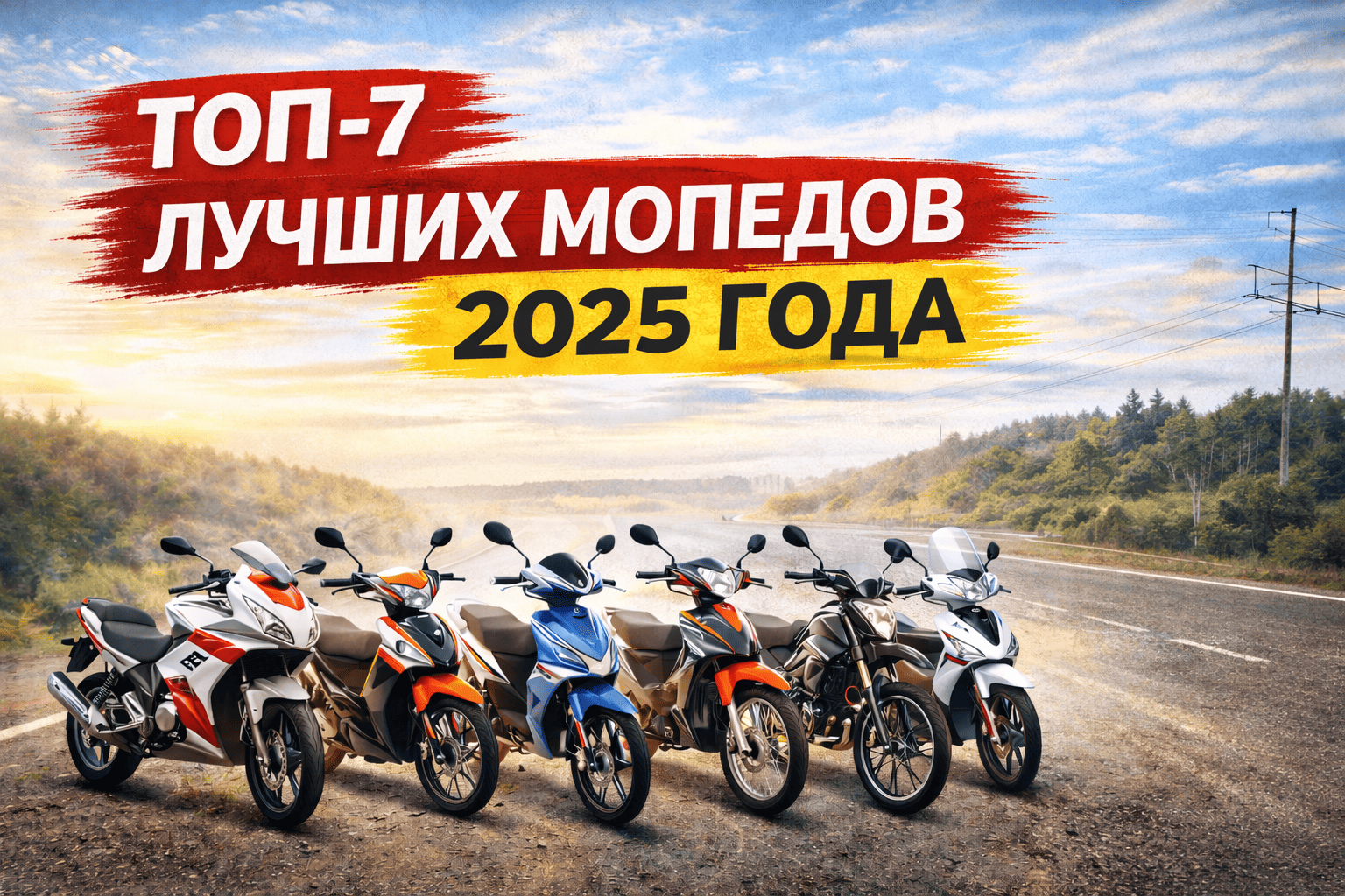 ТОП-7 лучших мопедов 2025 года: честный рейтинг для Беларуси
